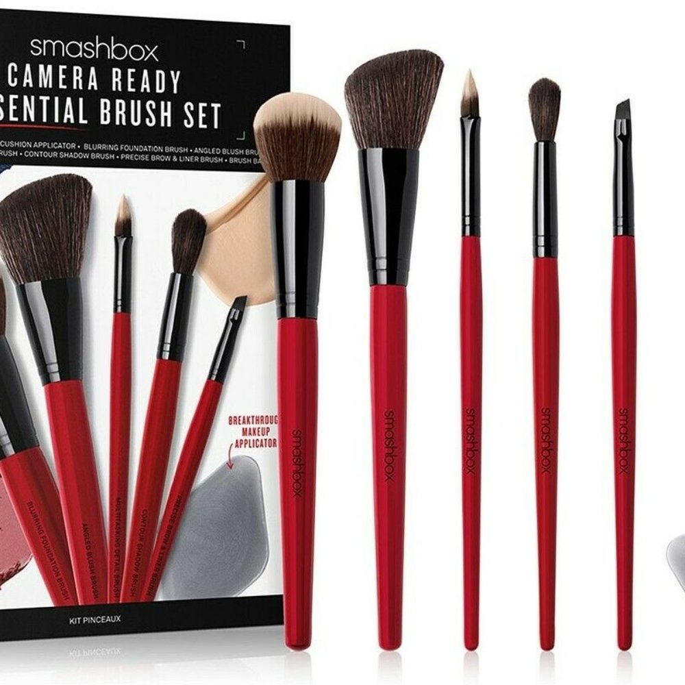 Smashbox Camera Ready Essential Brush Set with Bag